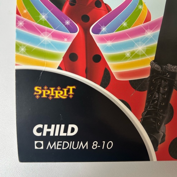 Spirit Halloween Cat Noir Black Child’s Jumpsuit Costume, Size M 8-10. - Picture 8 of 9